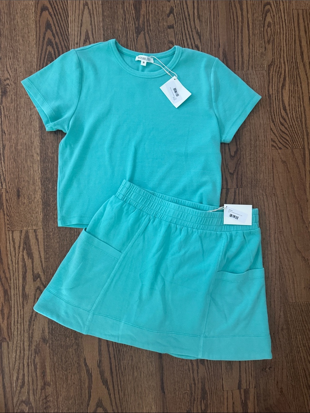 Wishlist Teal Crewneck Tee FINAL PRICE DROP
